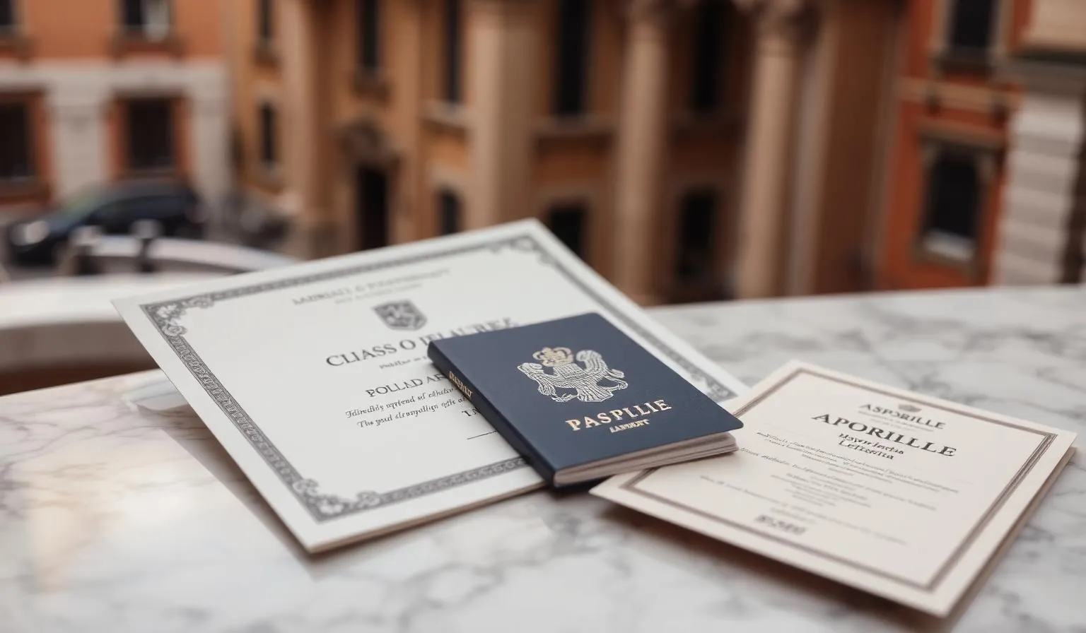 Attested Italian document with Prefettura apostille