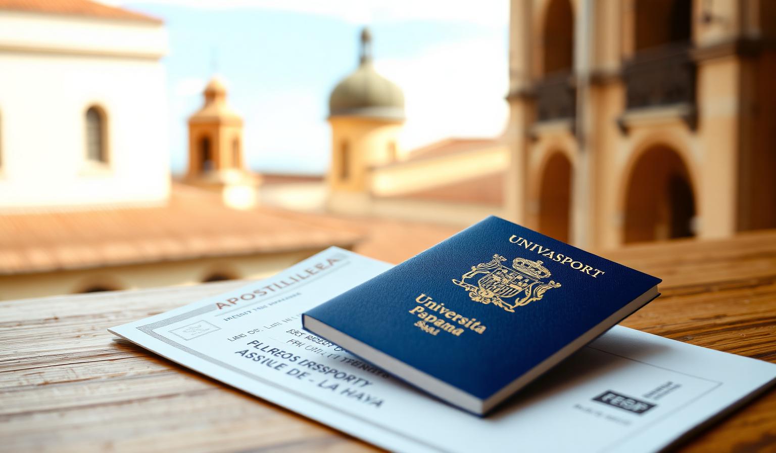 Spanish título and MJU apostille prepared for UAE attestation