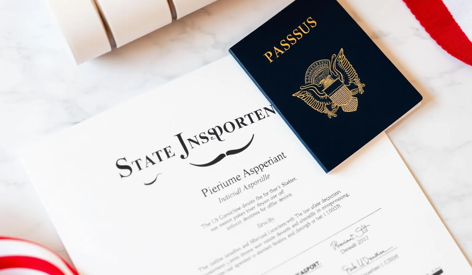 Attested US document ready for UAE authorities