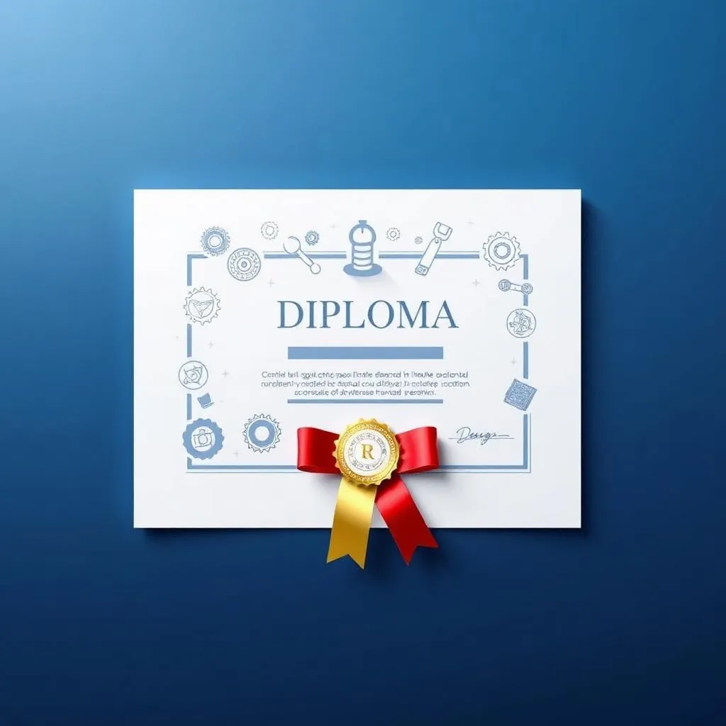 Attested polytechnic diploma for UAE skilled-worker visa