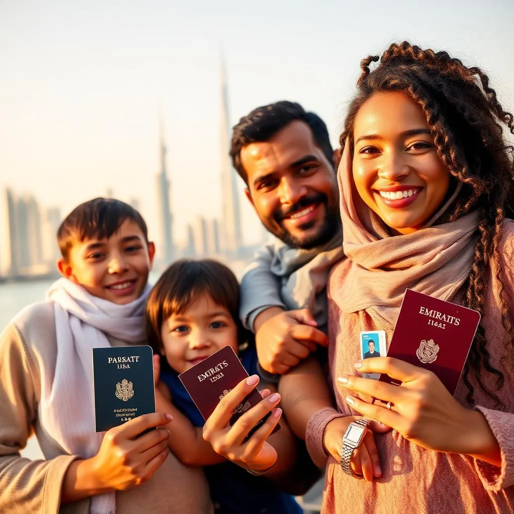 UAE family visa services in Dubai — spouse, children and parents