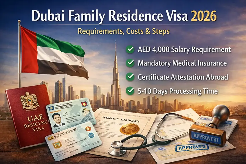 How to Apply for a Dubai Family Residence Visa — 2026 Guide