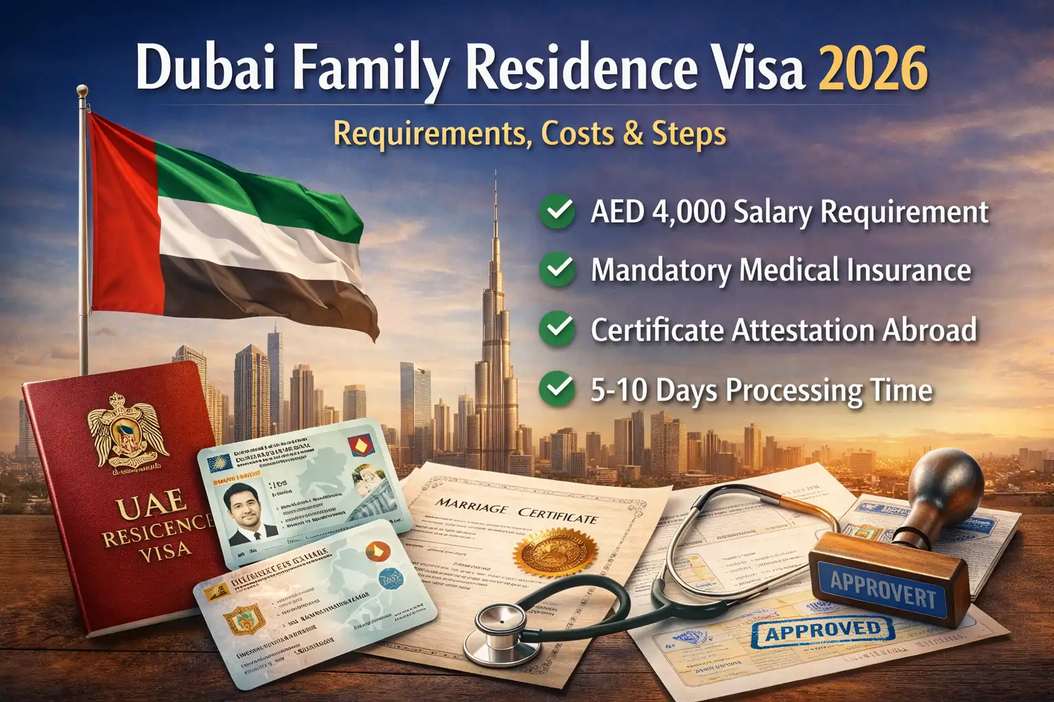 How to Apply for a Dubai Family Residence Visa – 2026 Guide